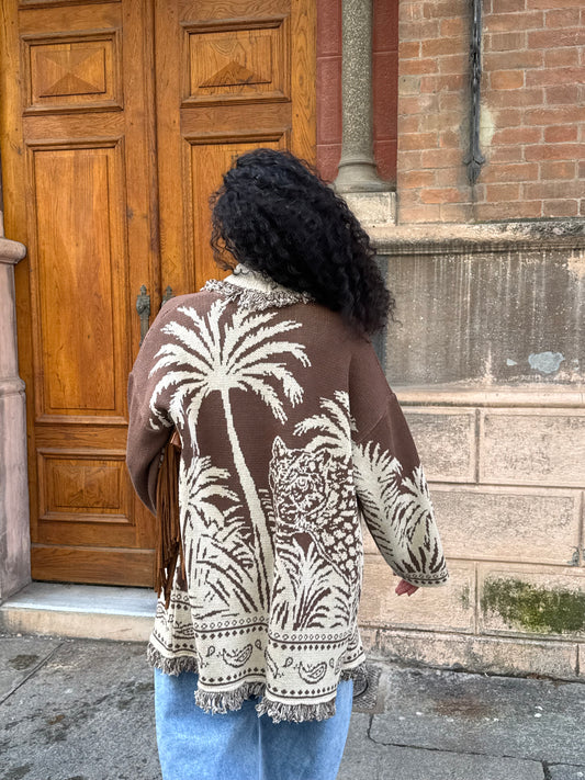 Cardigan Palme | Corda&Beige