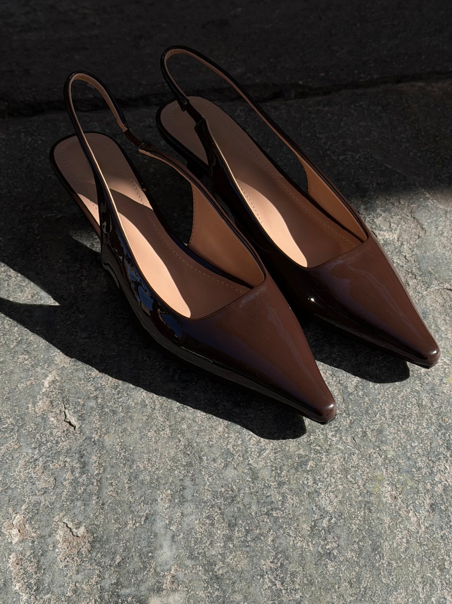 Slingback Choco