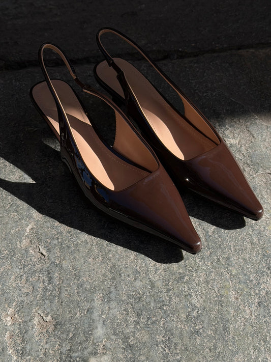 Slingback Choco
