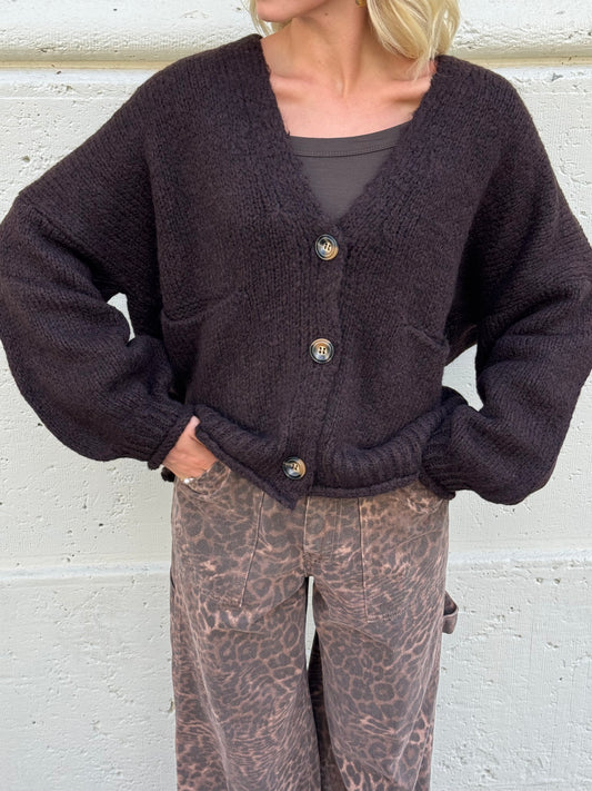 Cardigan Lora | caffè