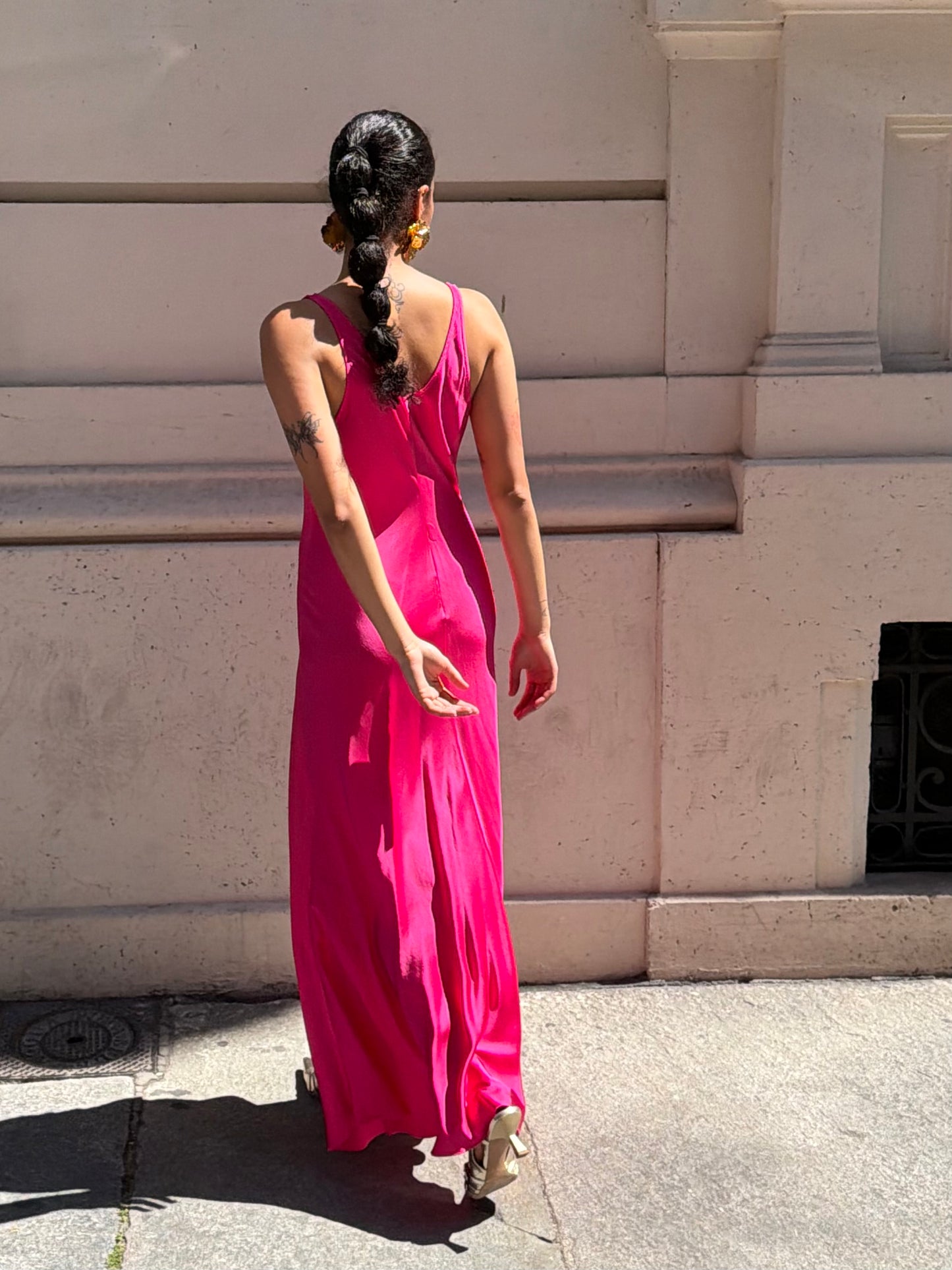 Abito Lora | Fuscia