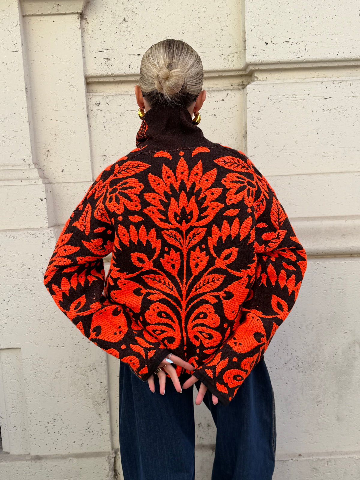 Cardigan Flor | Moro&Arancio