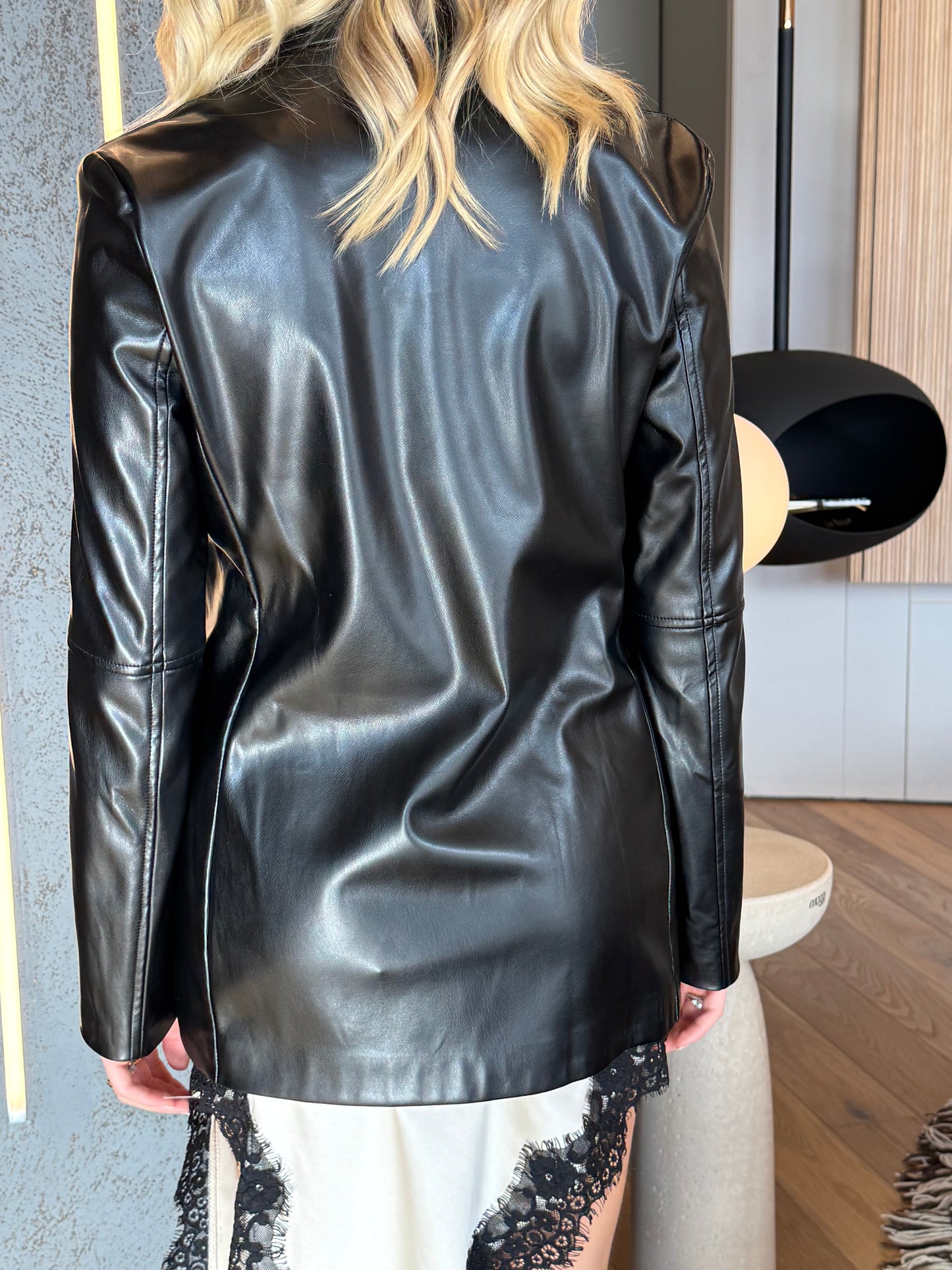 Giacca Doppiopetto Ecopelle