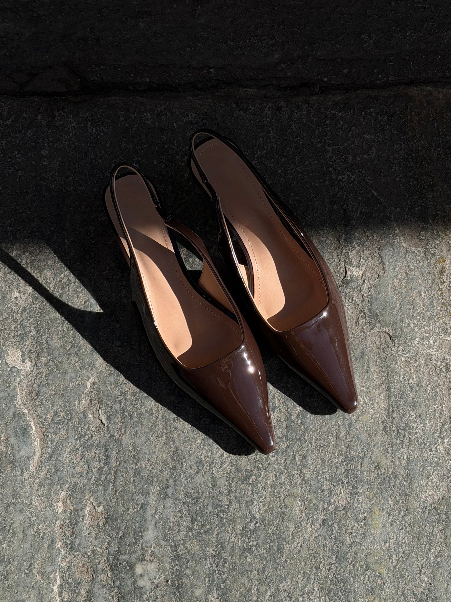 Slingback Choco