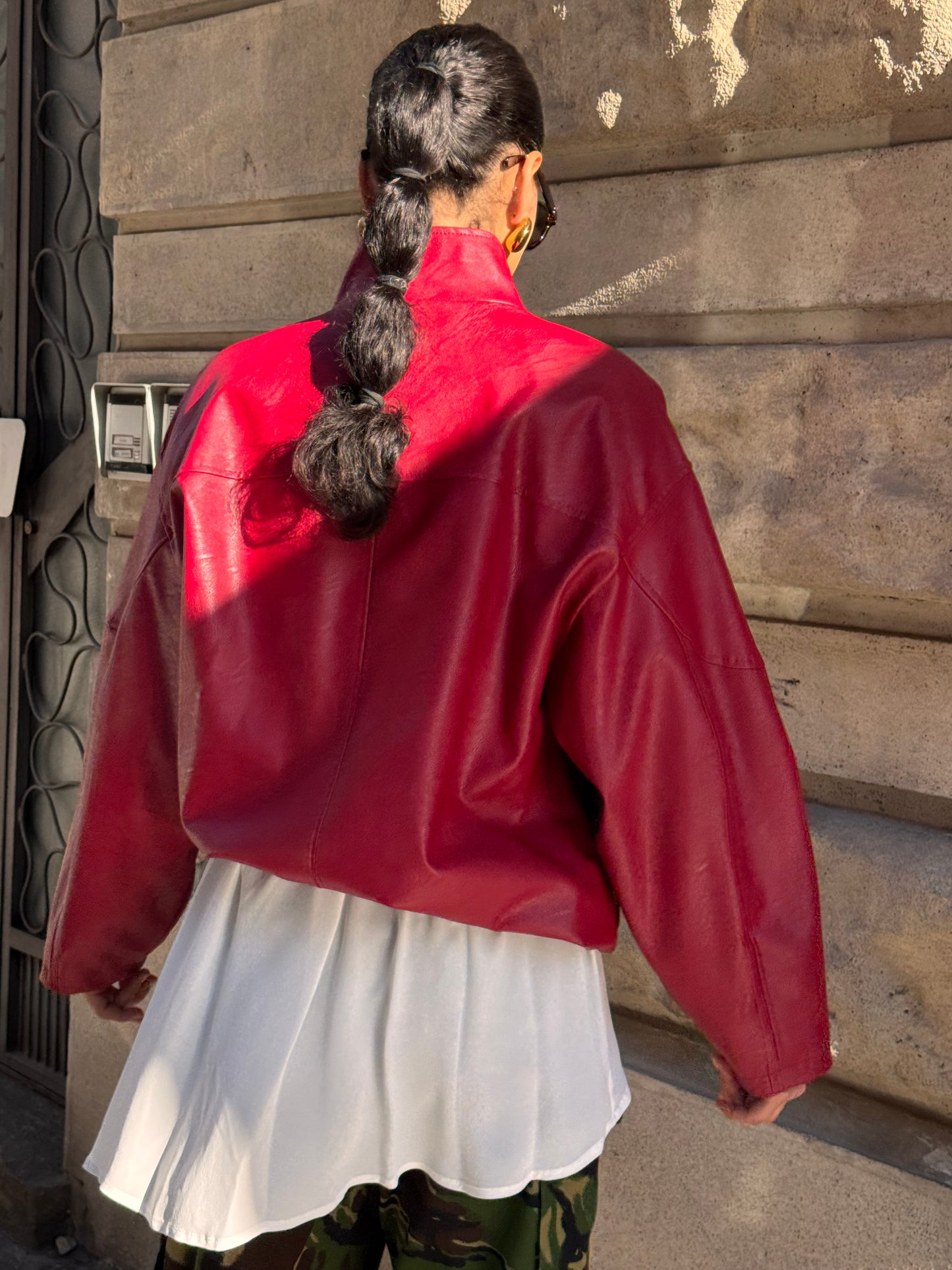 Giubbotto Bomber Kong | Rosso