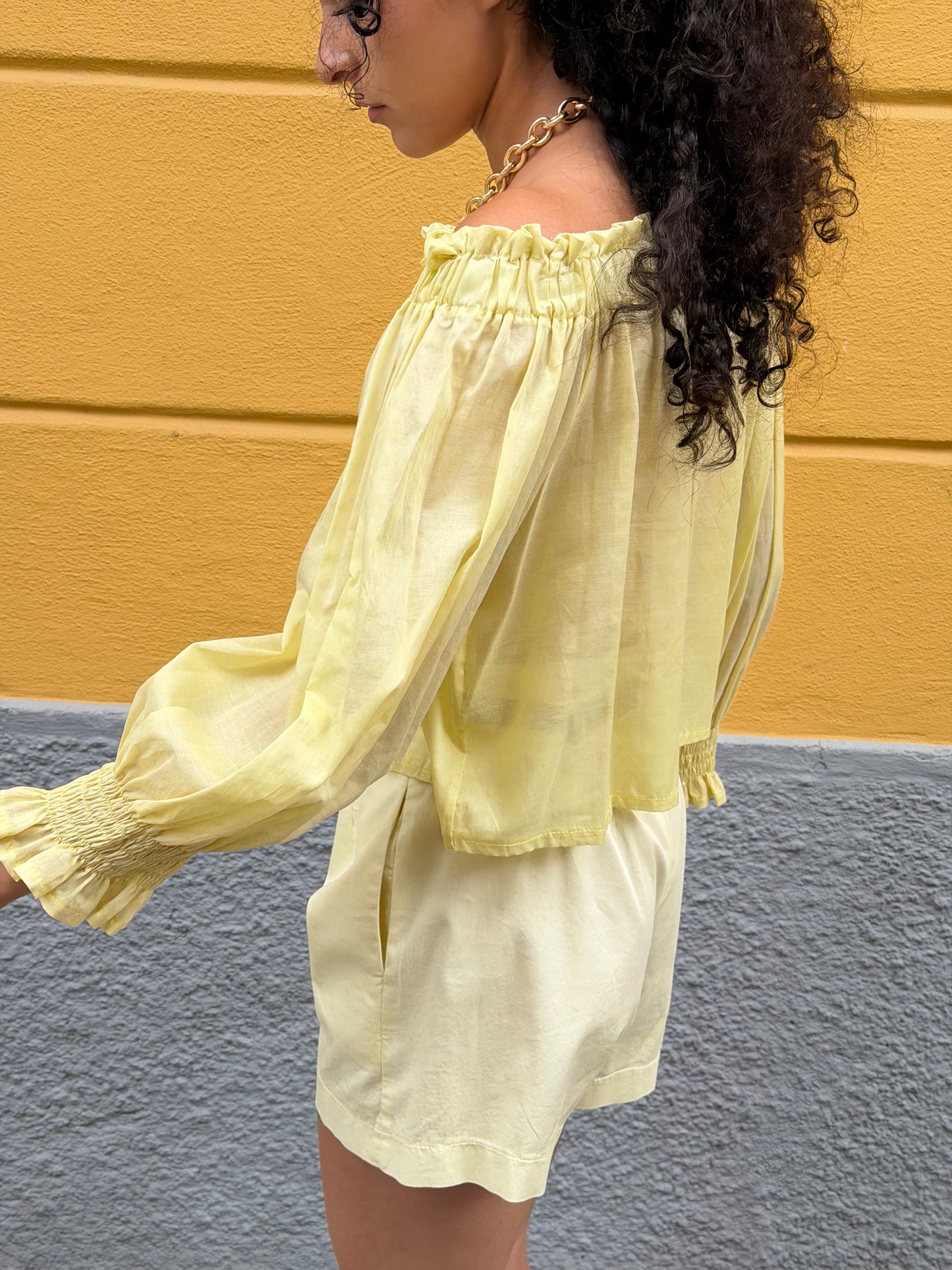 Camicia Schiffer Gialla