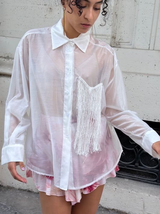 Camicia Tasca Frange