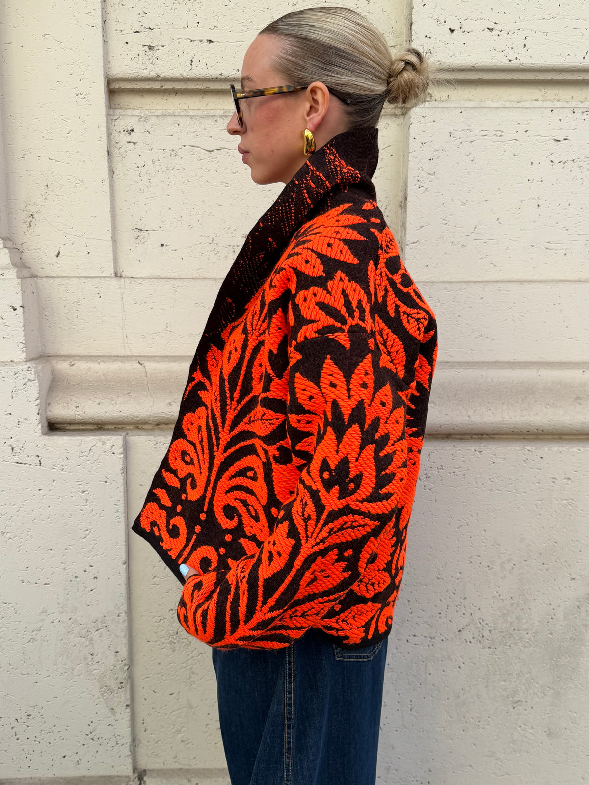Cardigan Flor | Moro&Arancio