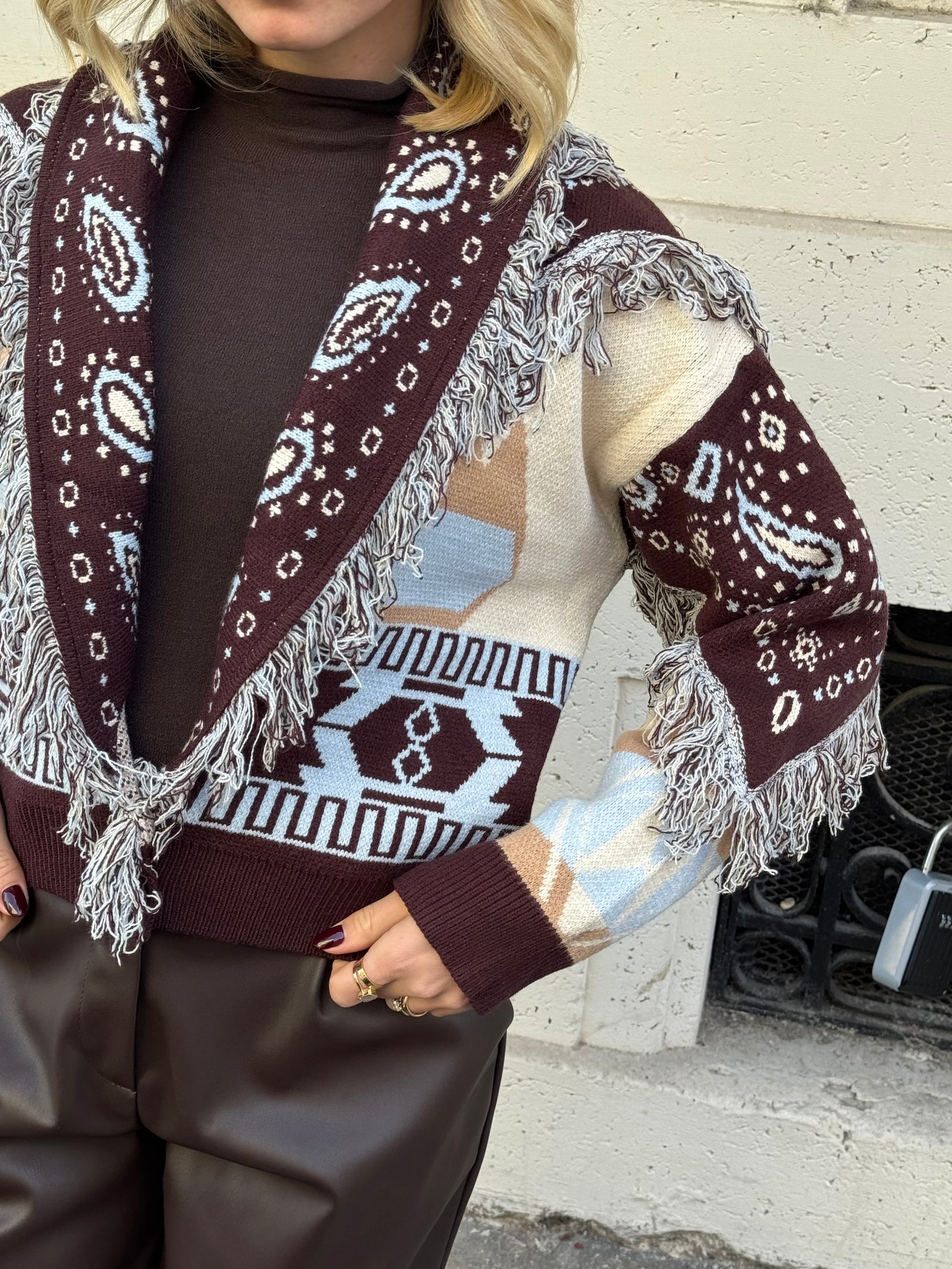 Cardigan Dalila | Azzurro&Moro