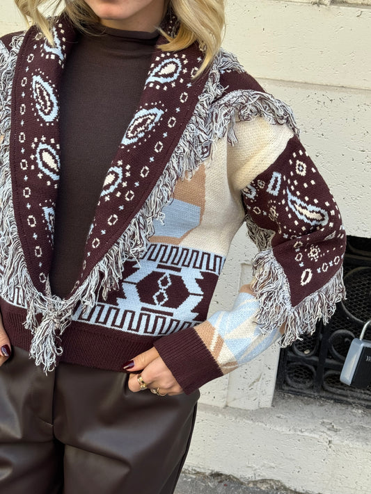 Cardigan Dalila | Azzurro&Moro