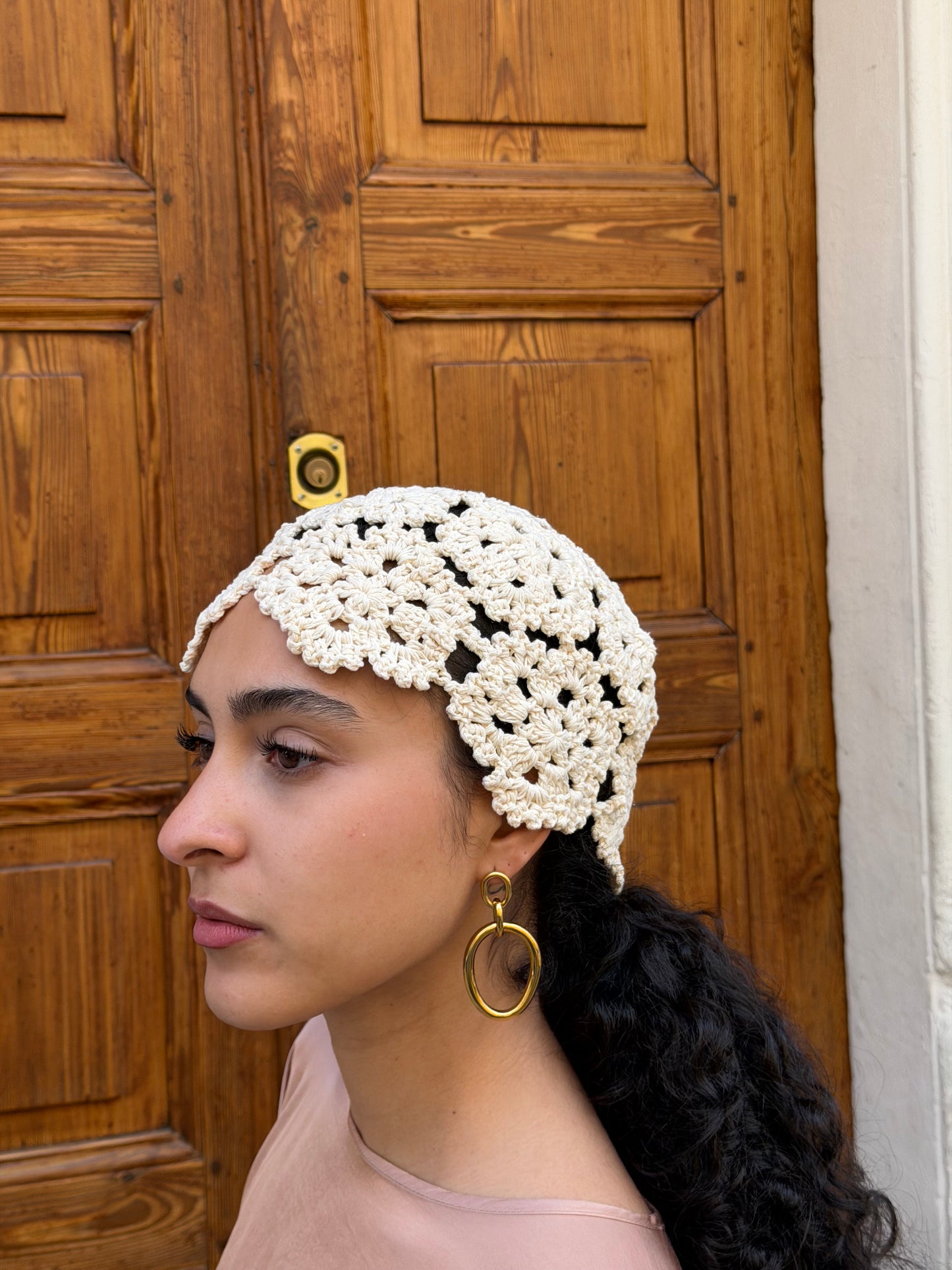 Cuffia Crochet