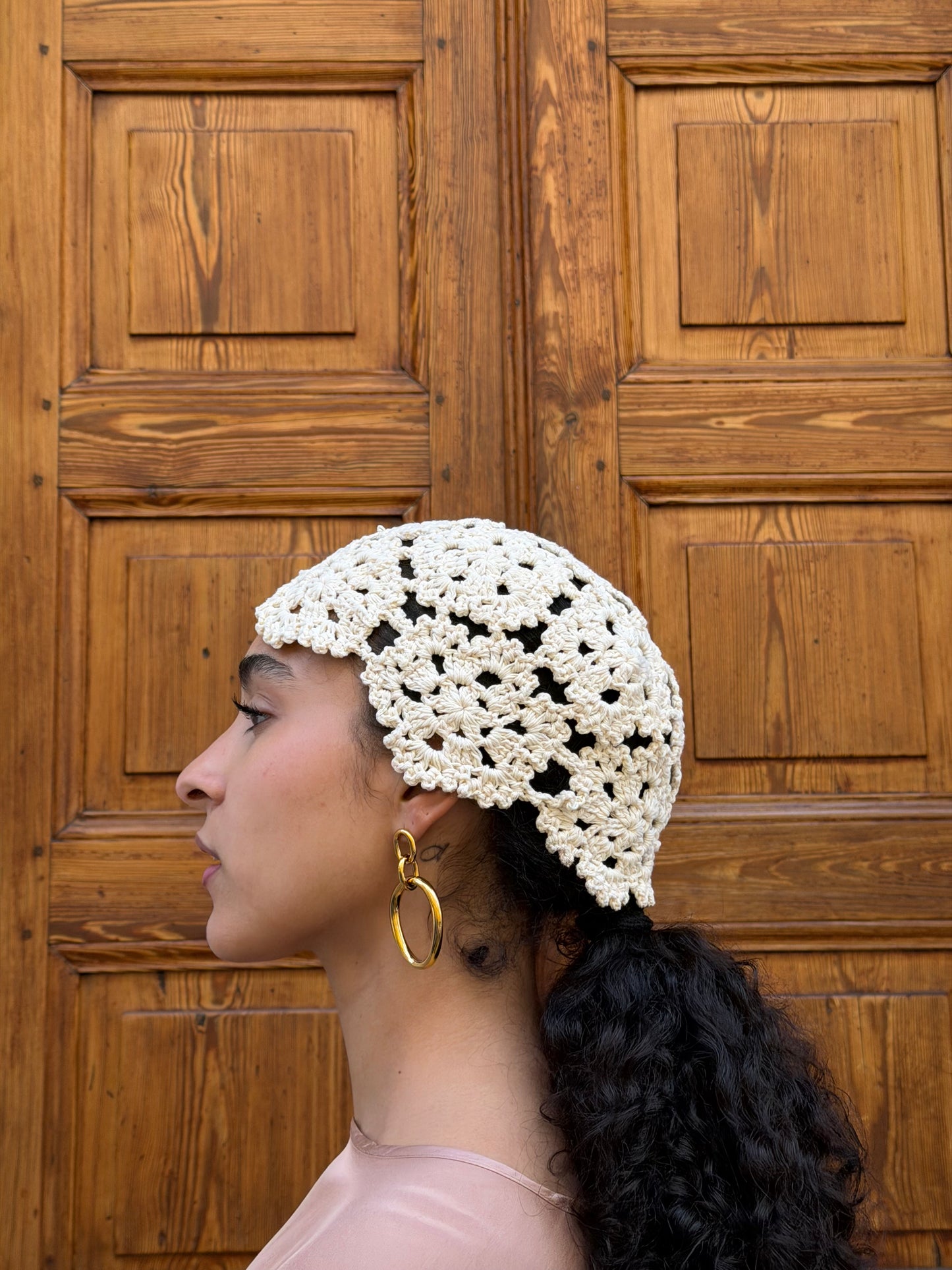 Cuffia Crochet