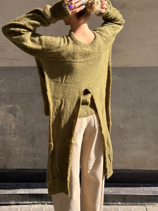Maglia Nodo | Verde Militare