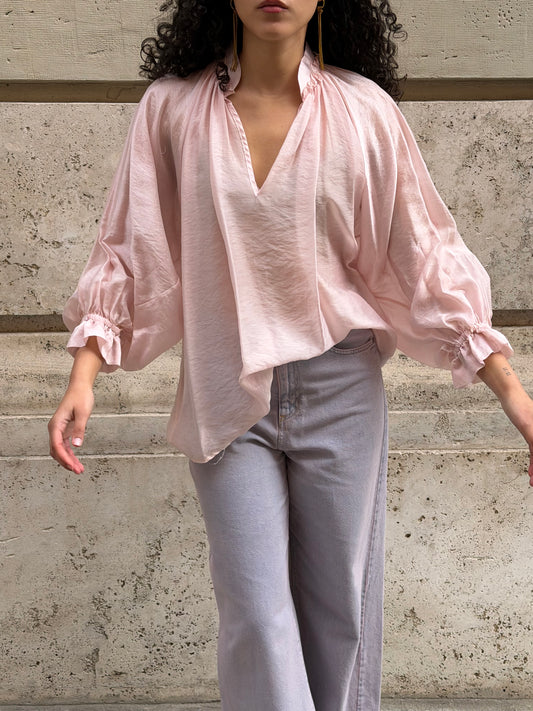Camicia Voile | Rosa
