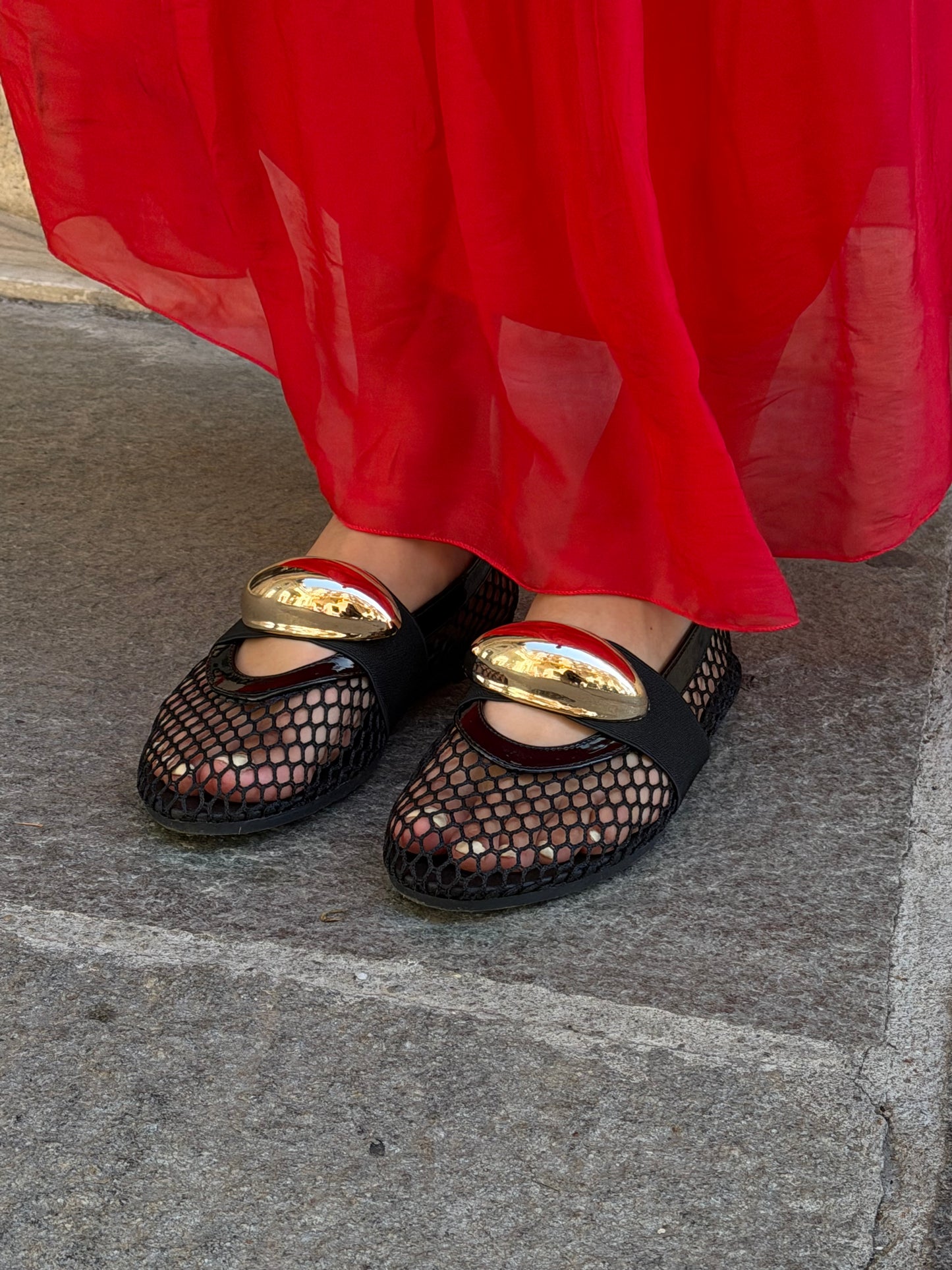Ballerina Rete | Nero