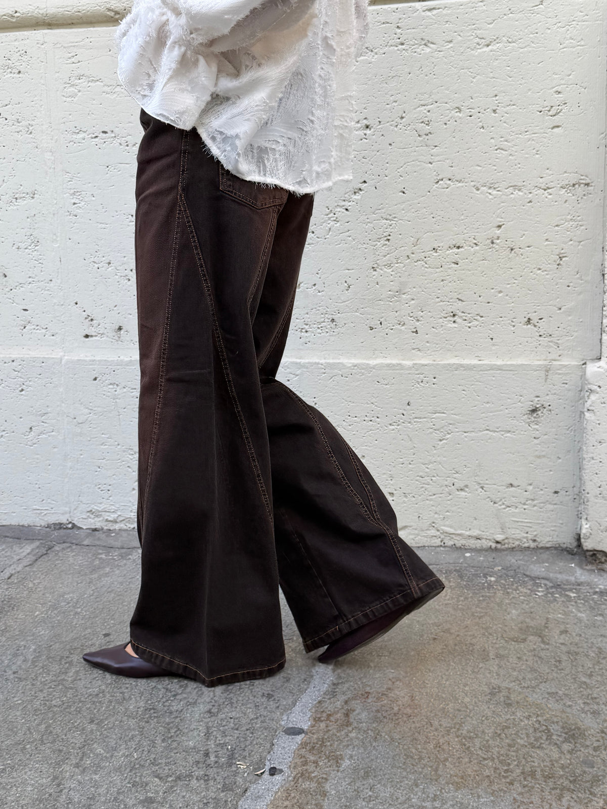 Jeans Old Brown