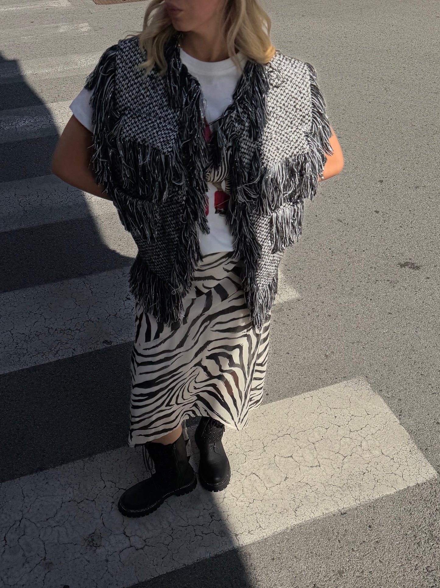 Gilet Monica Frange