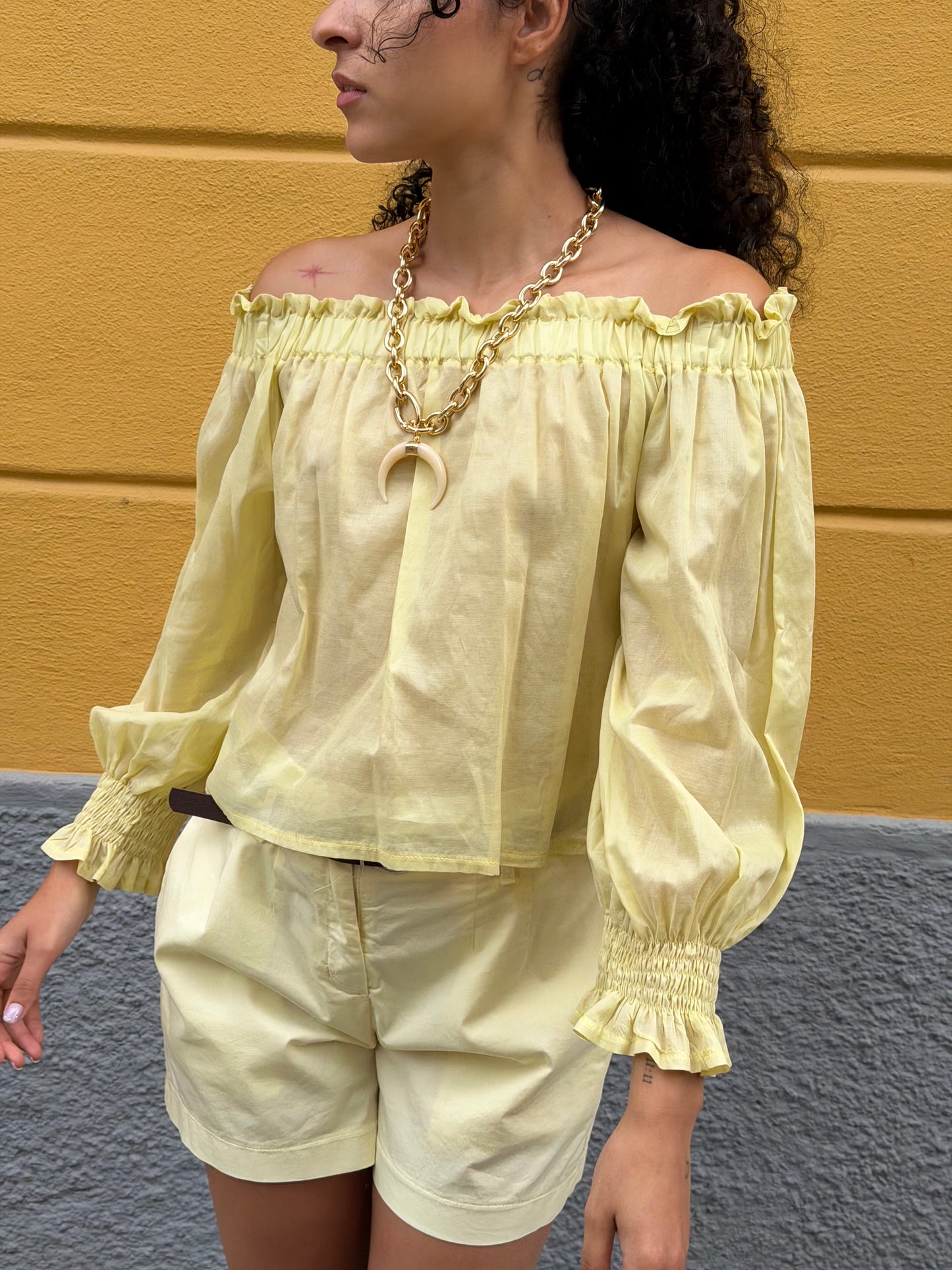 Camicia Schiffer Gialla