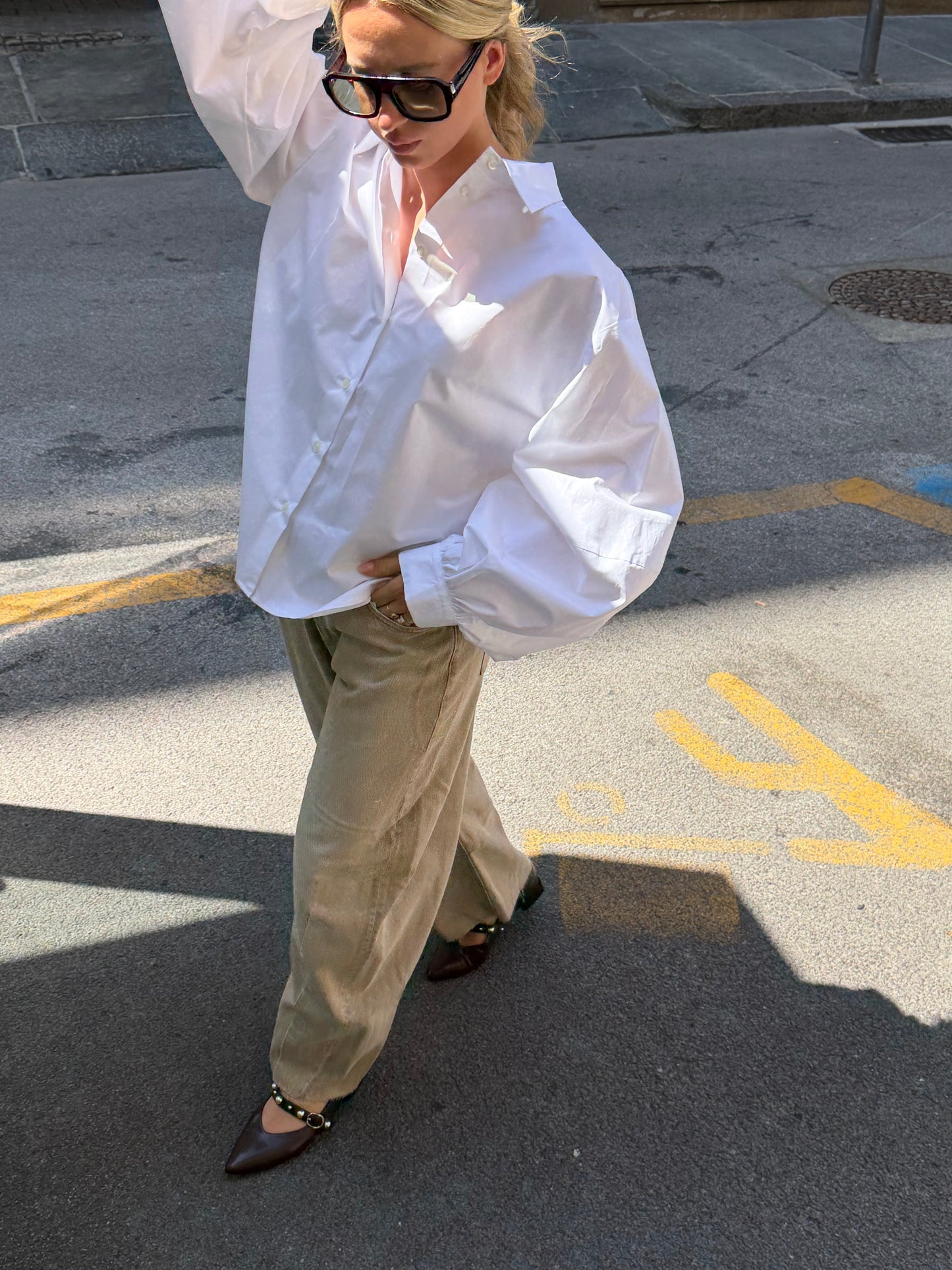 Camicia Fiandra Bianco
