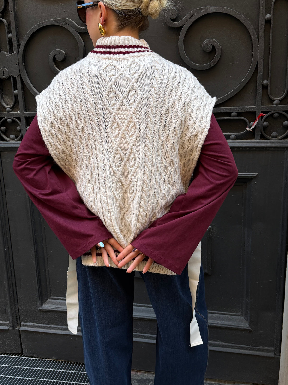 Gilet College Treccia