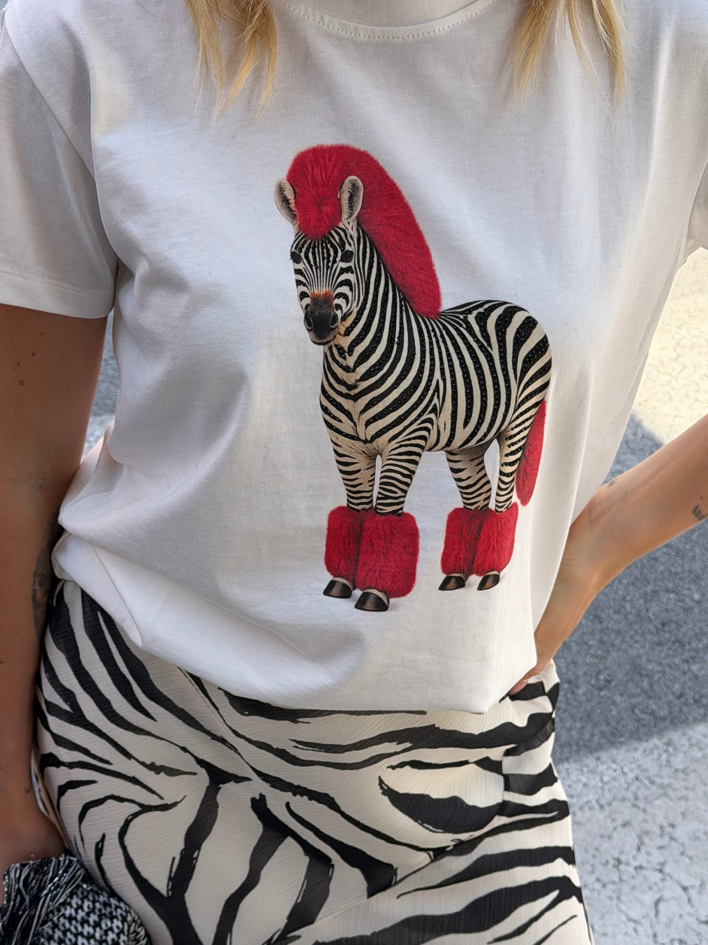 T-shirt Zebra
