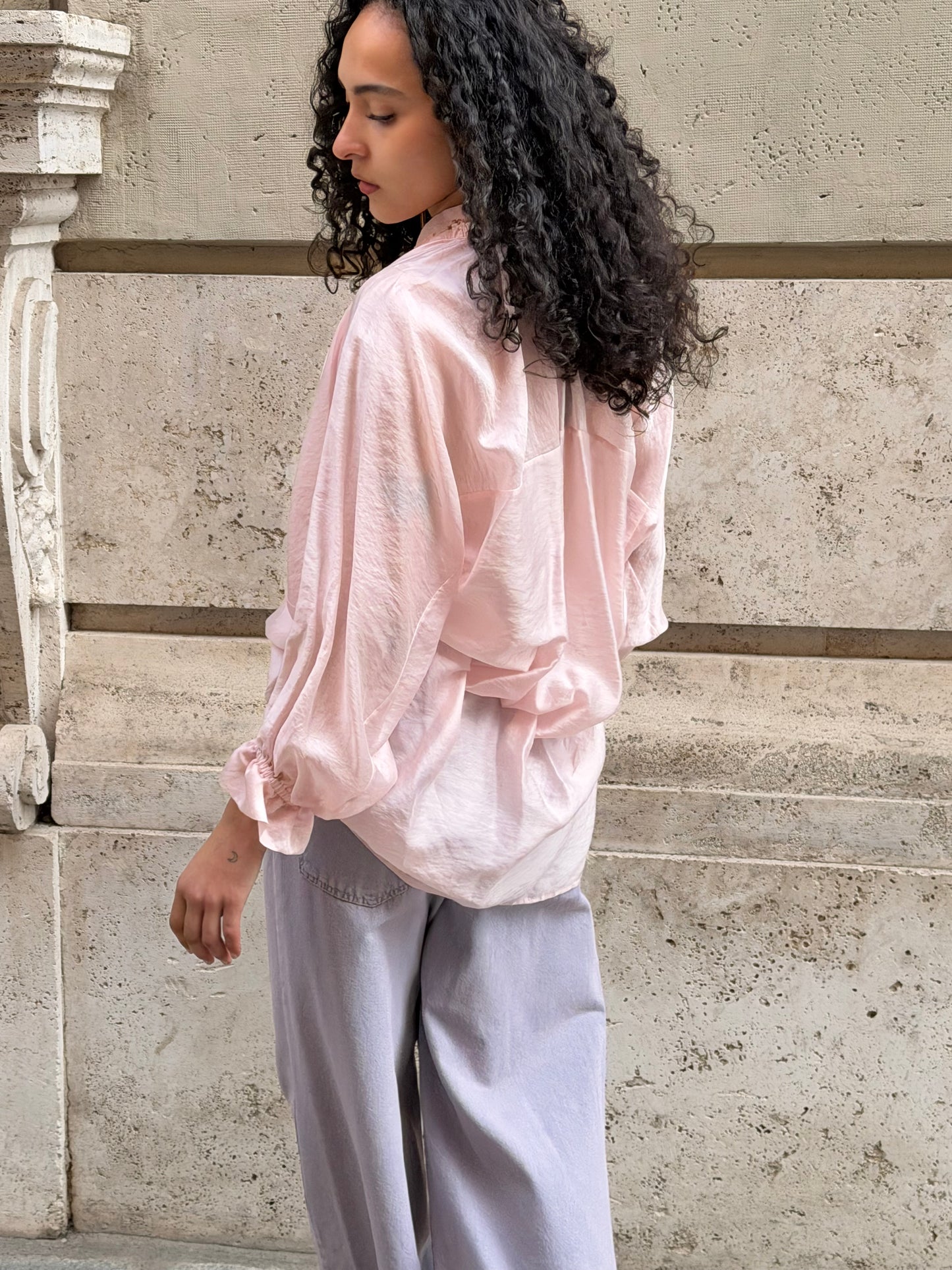 Camicia Voile | Rosa