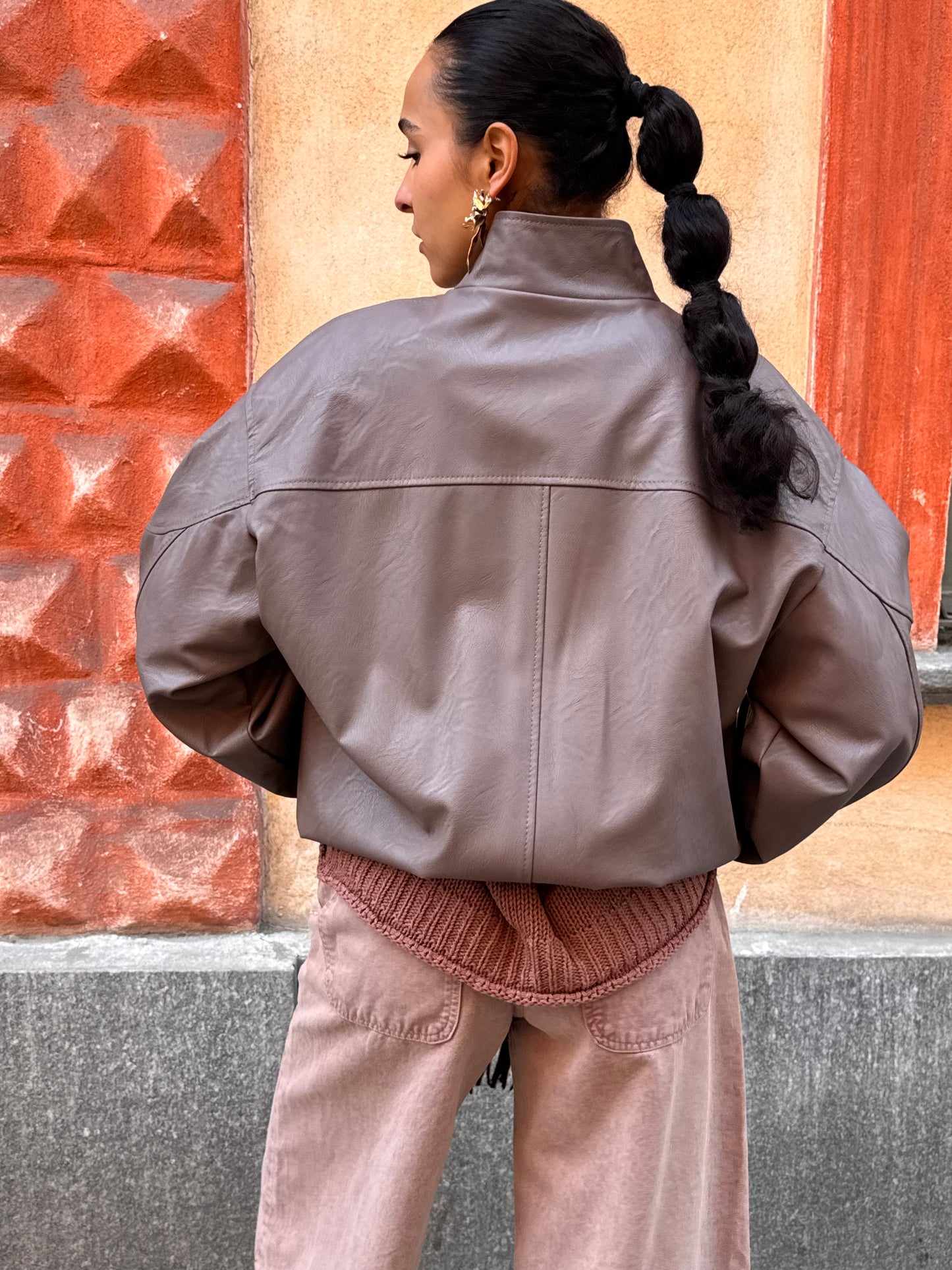 Giubbotto Kong Bomber | Fango