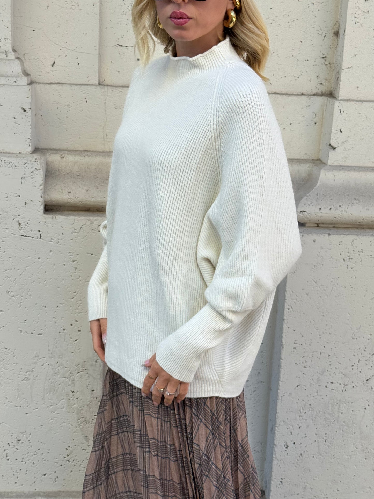 Maglia Basic | Panna