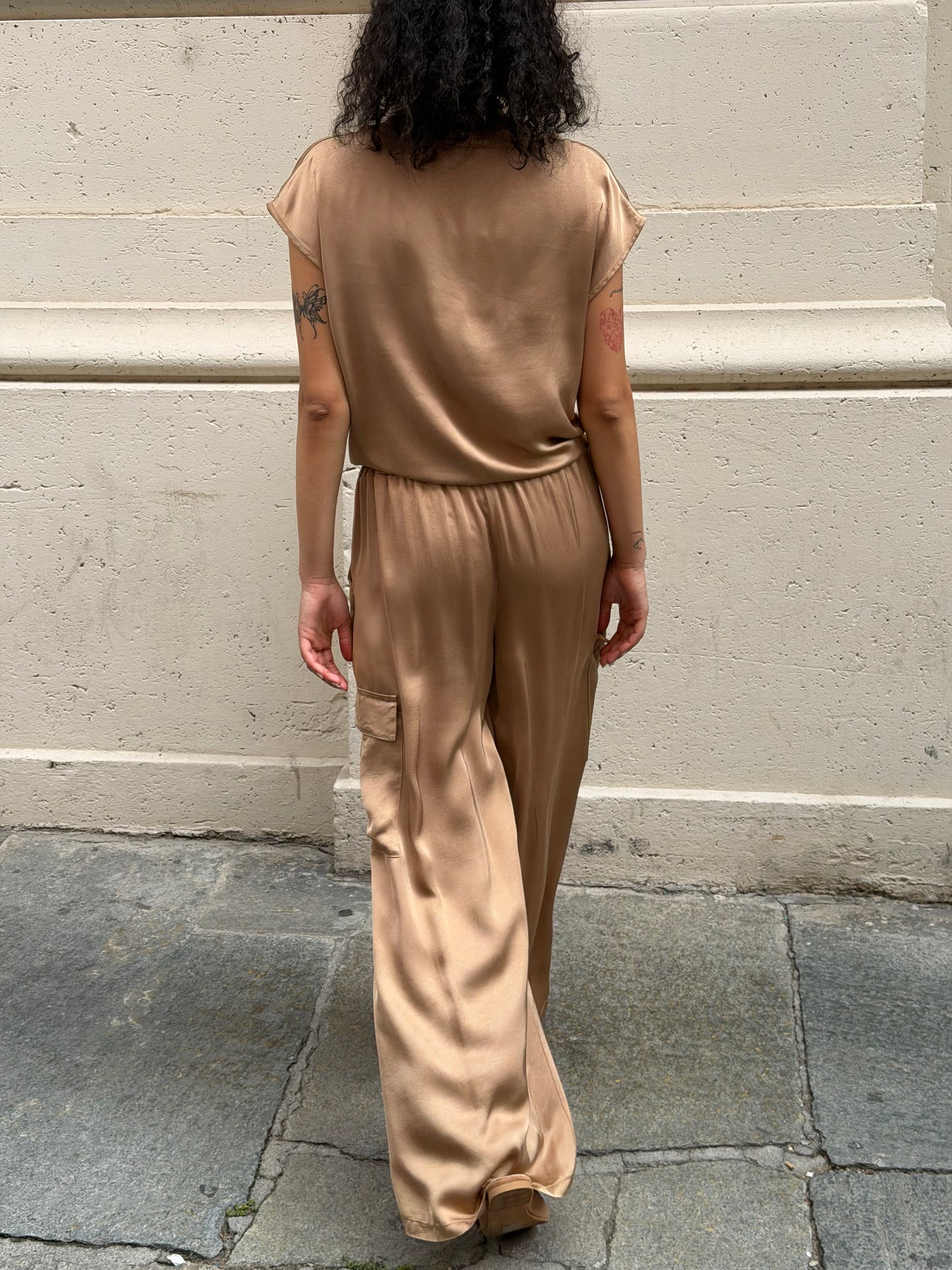 Pantalone Satin Deserto