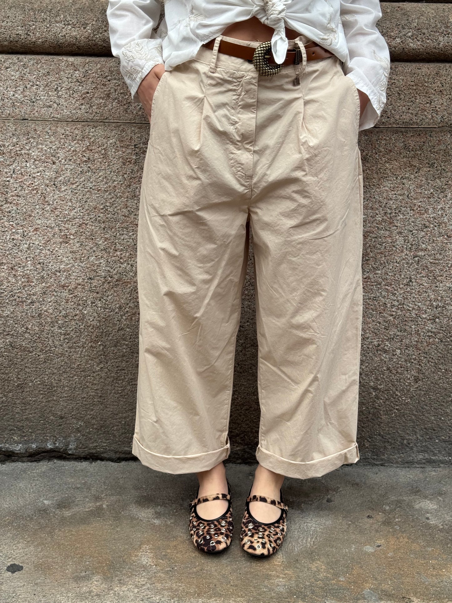Pantalone Fresh Beige