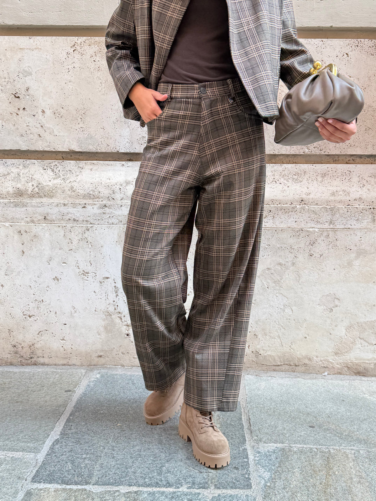 Pantalone Check Angy