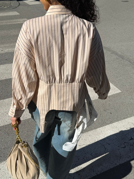 Camicia Bacchetta Beige