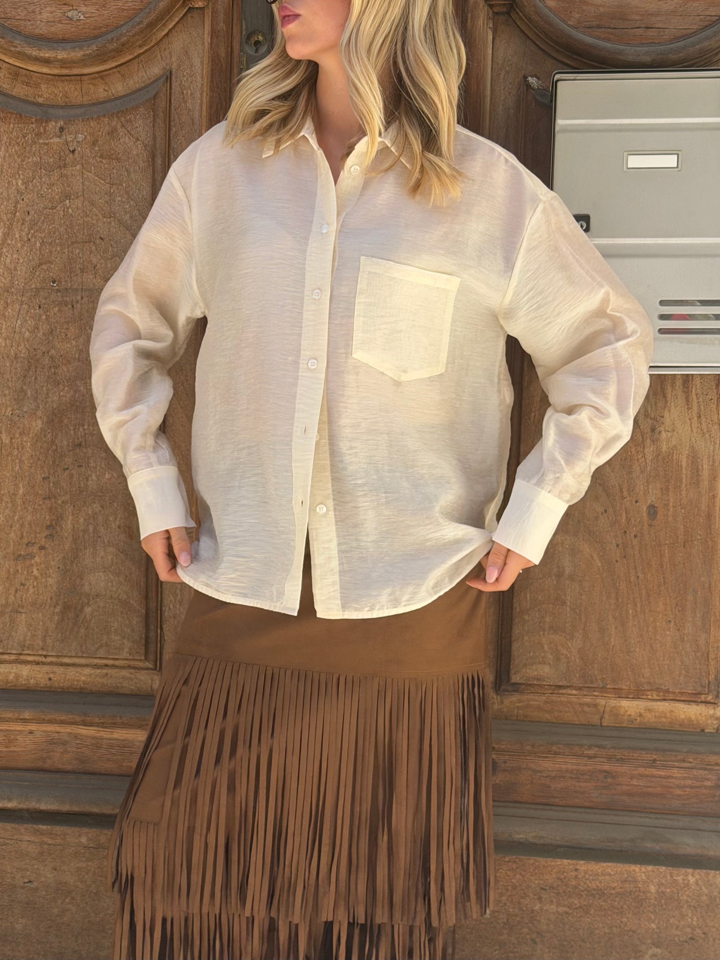 Camicia Panna Calì