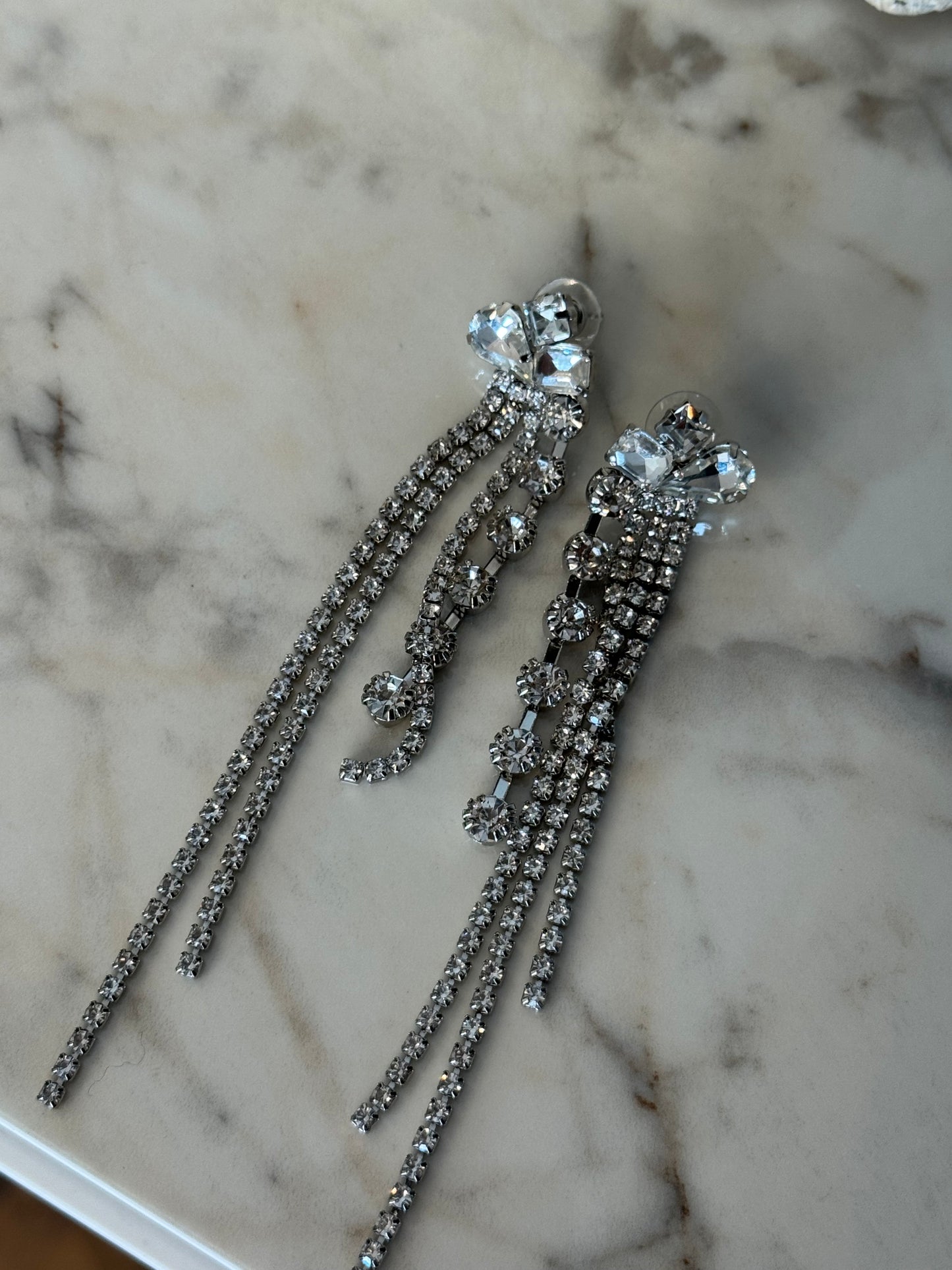 Orecchini Cascata Argento