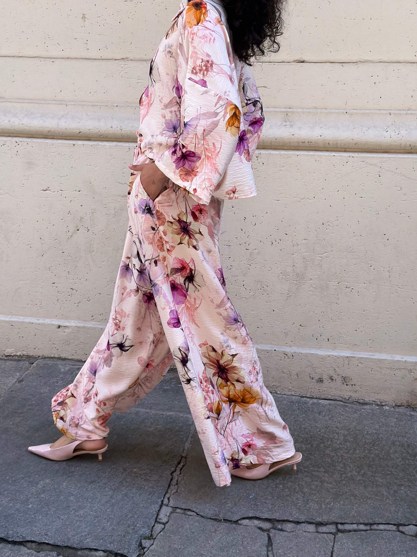 Pantalone Japan Floreale