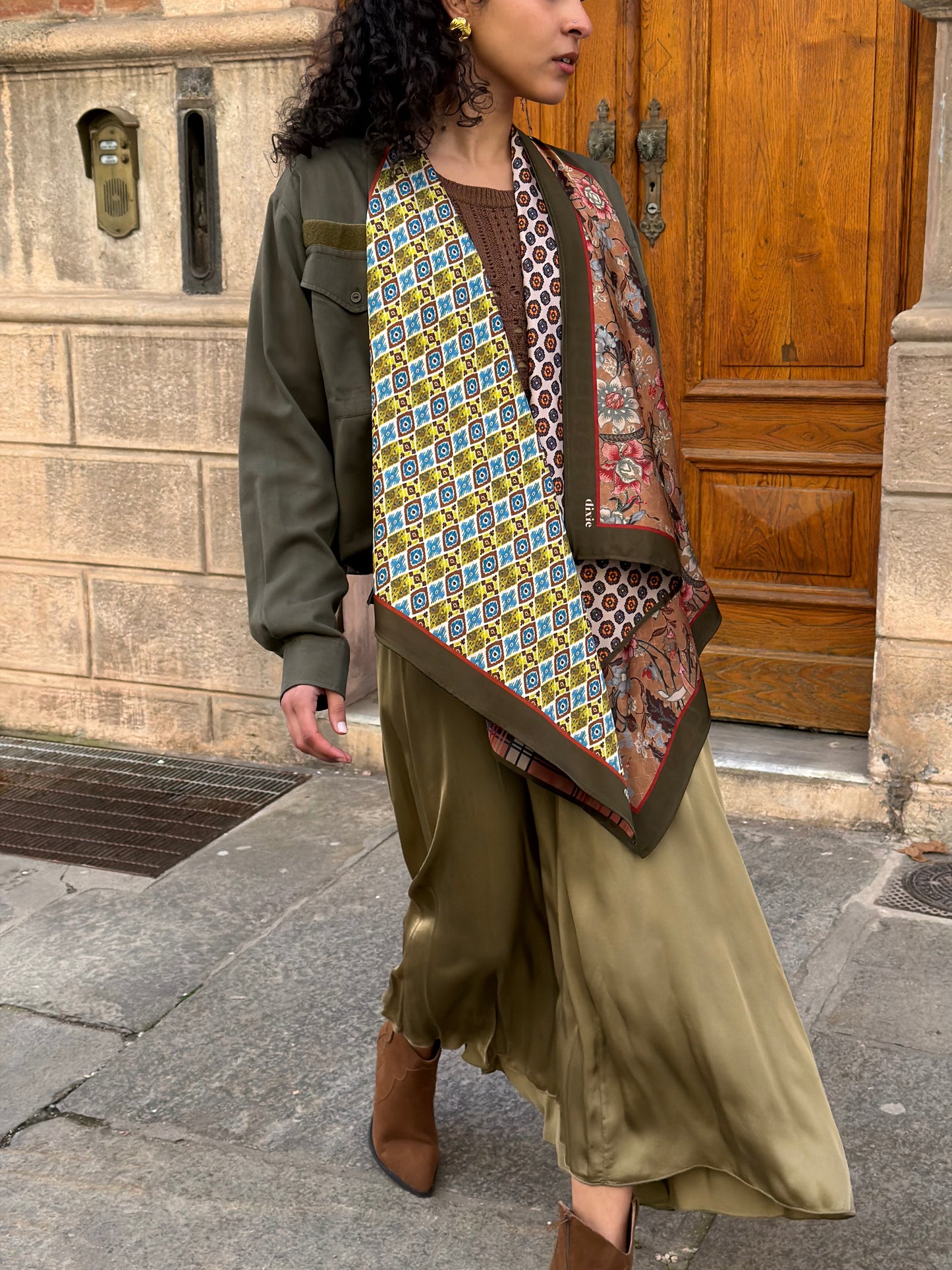 Giacca Katrine con foulard