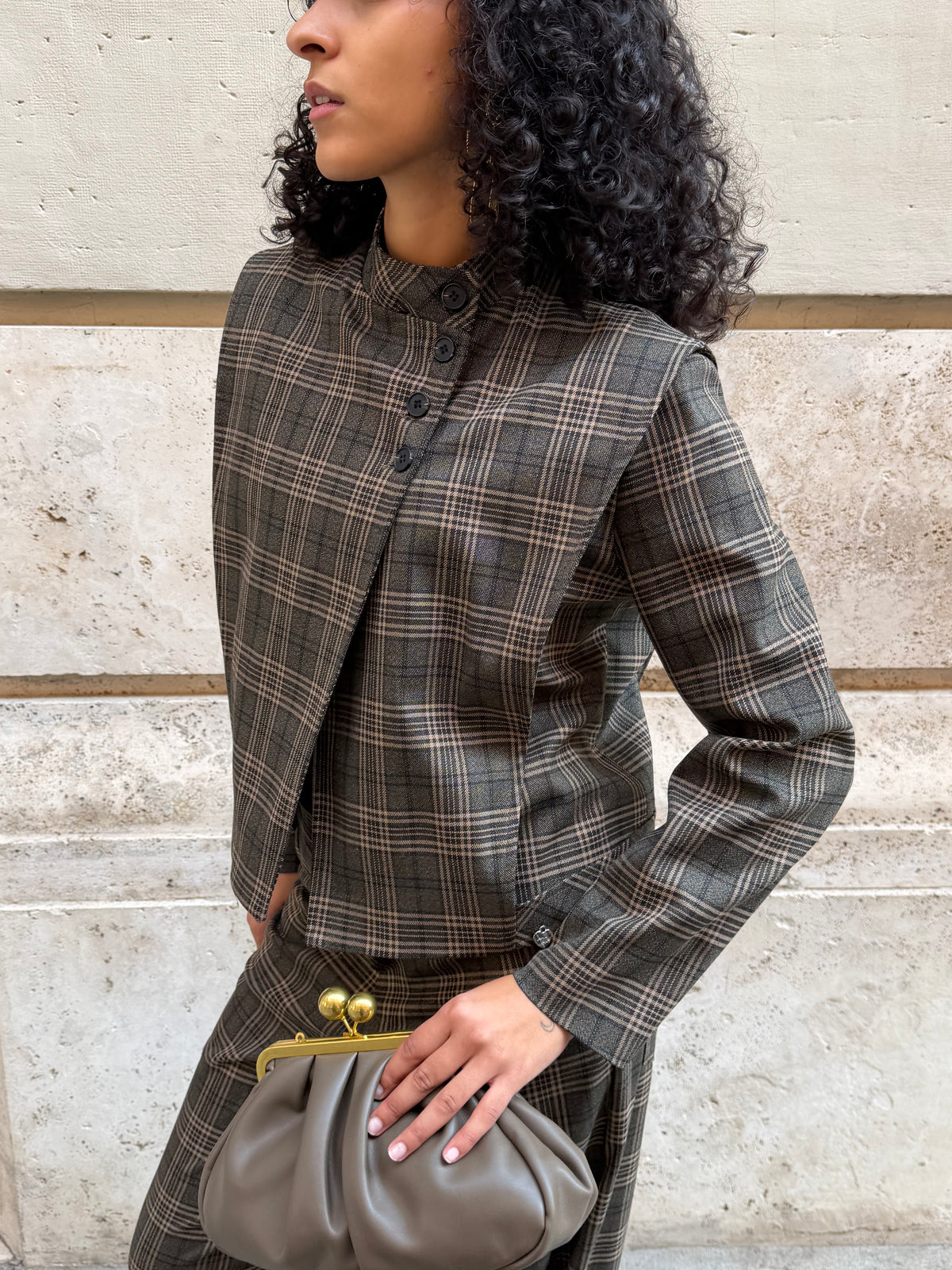 Giacca Check Aletta