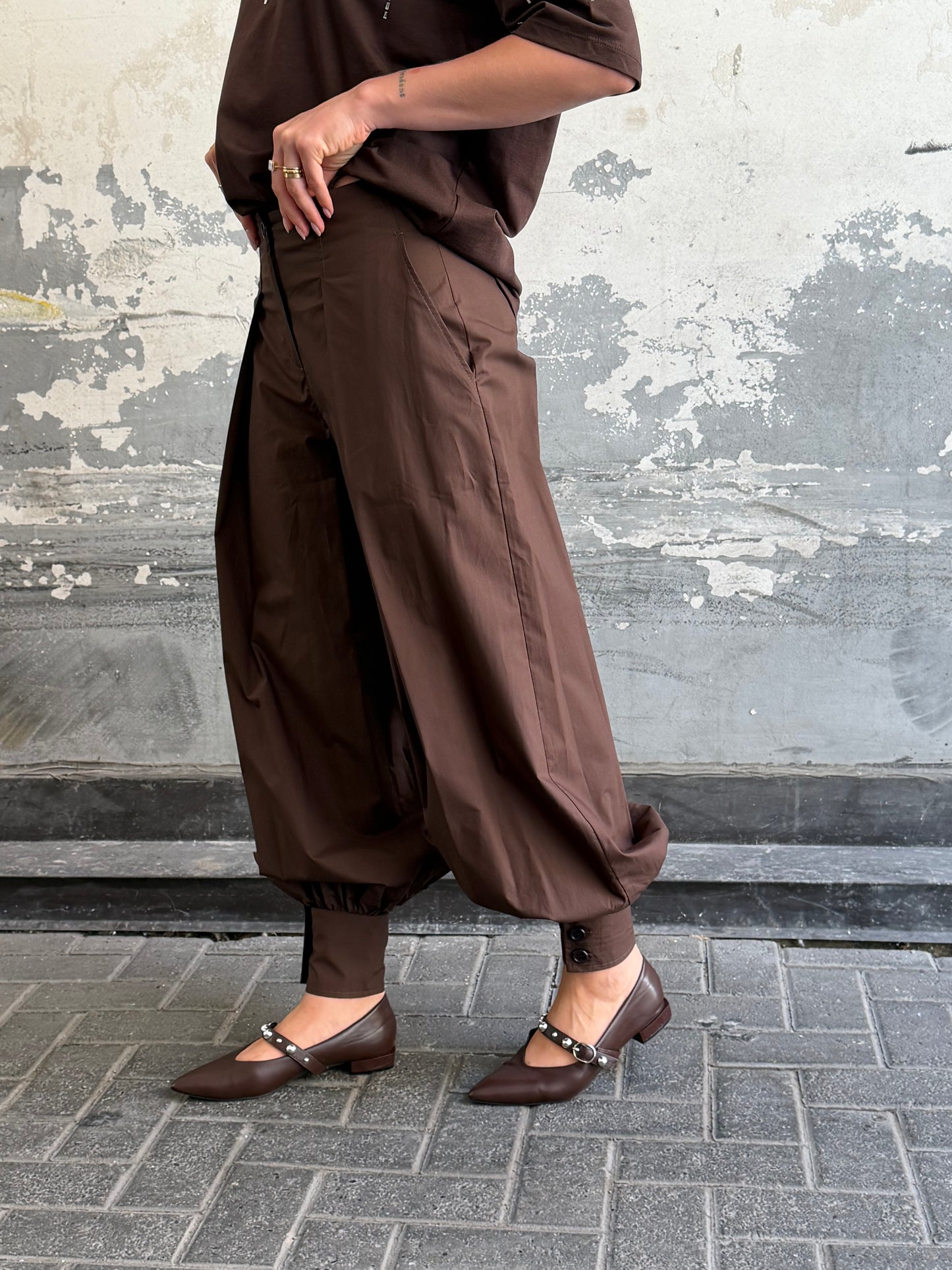 Pantaloni Aladin | Cioccolato