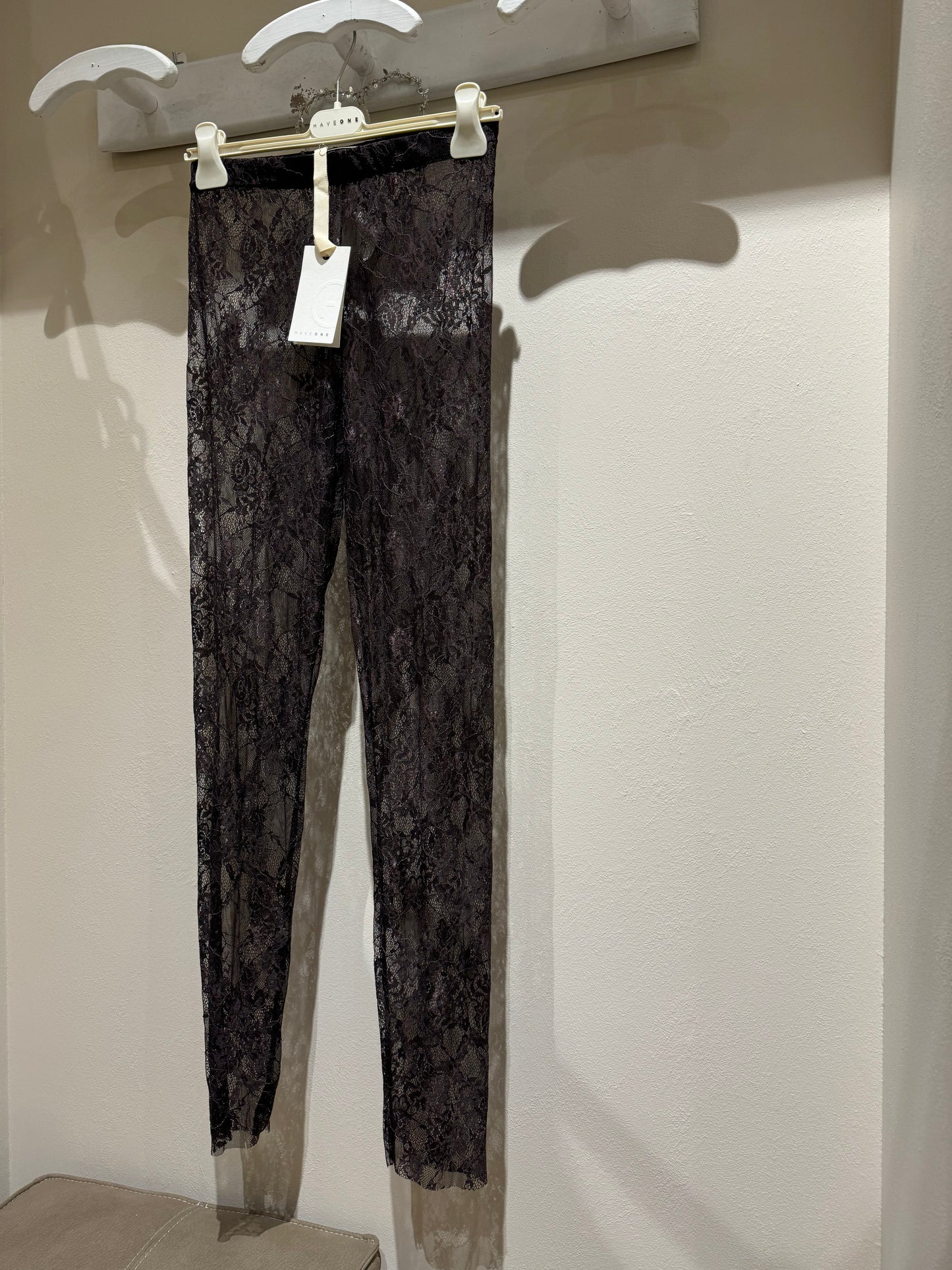 Pantalone| leggings pizzo