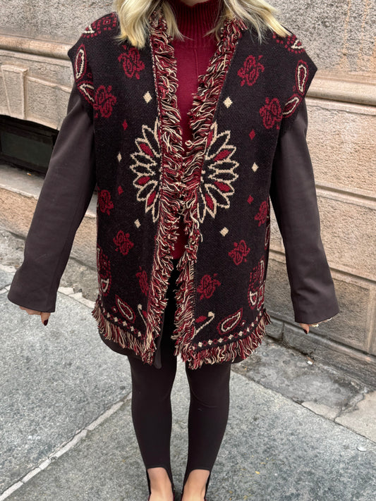 Gilet Cozy | Moro&Bordeaux