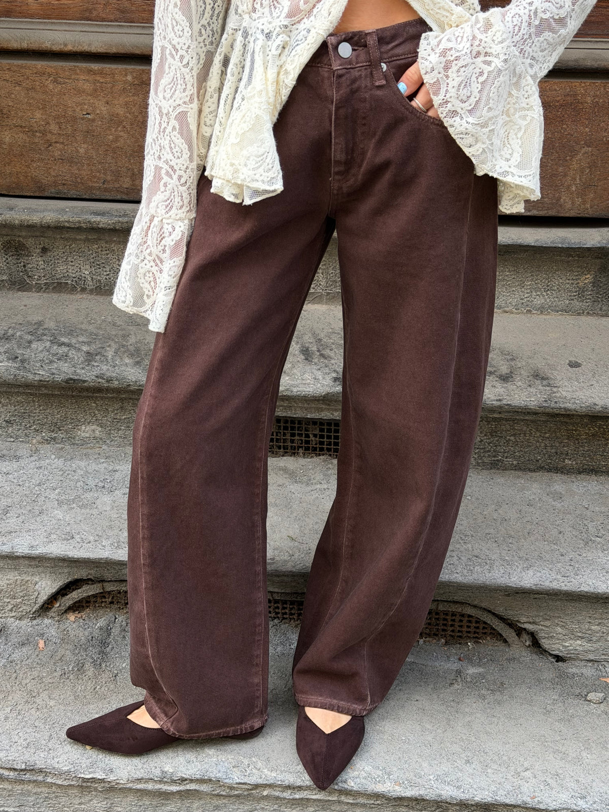 Jeans Lea Cacao