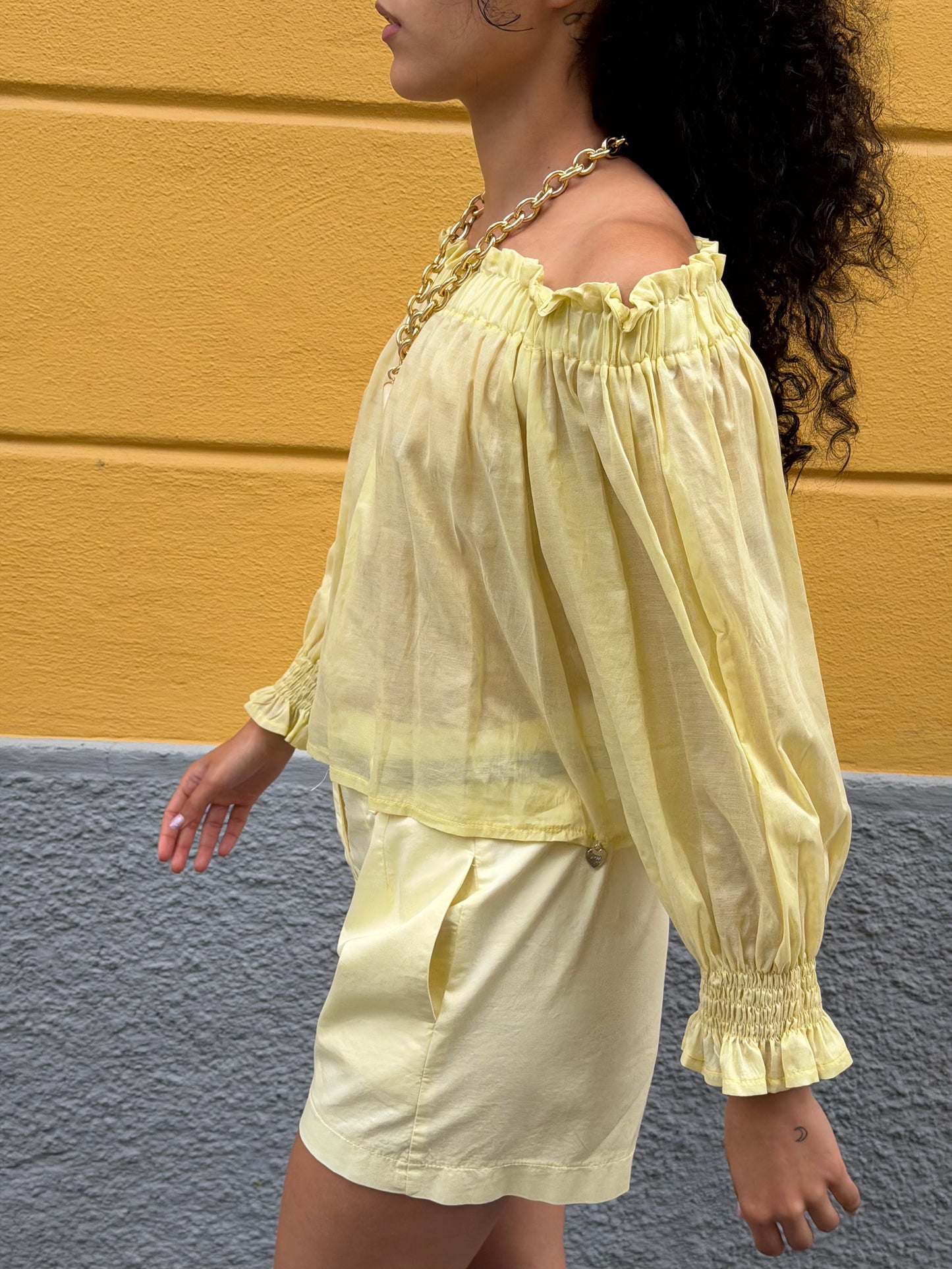 Camicia Schiffer Gialla