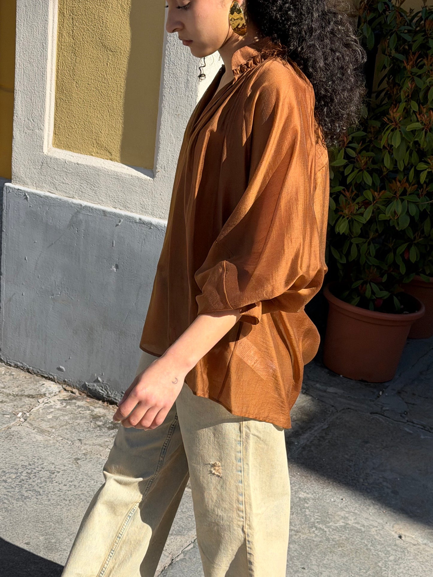 Camicia Voile | Ruggine