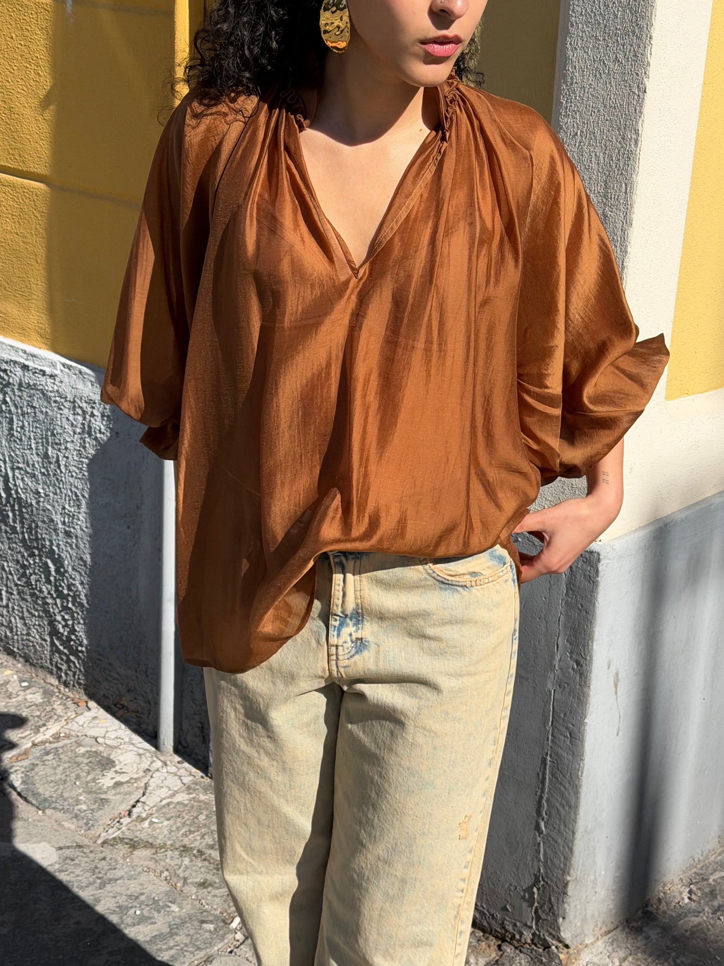 Camicia Voile | Ruggine