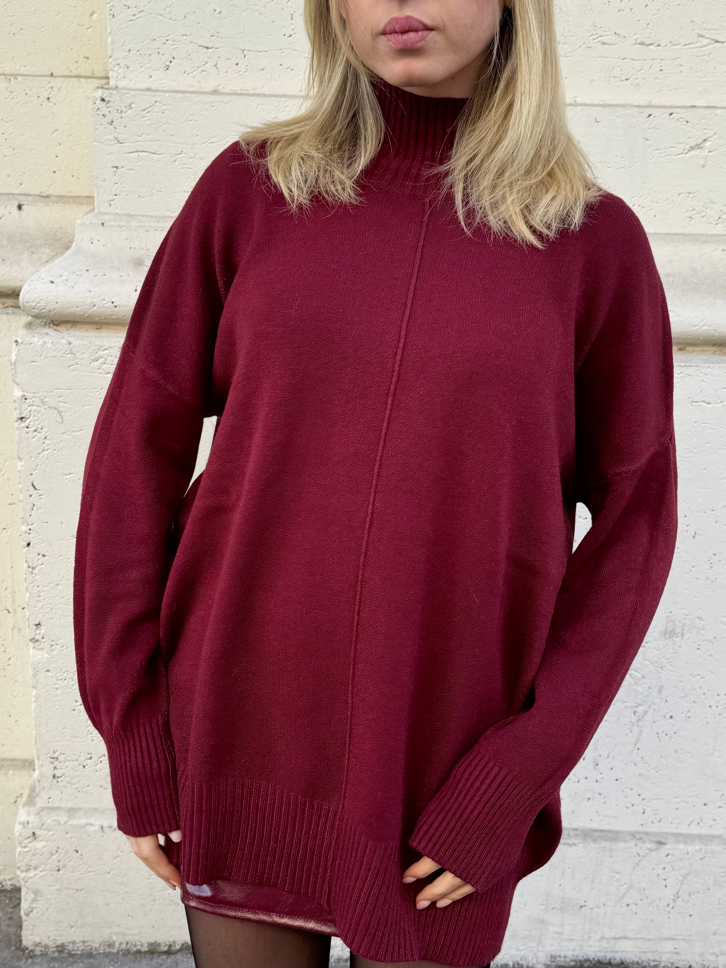 Maglia Over Bordeaux