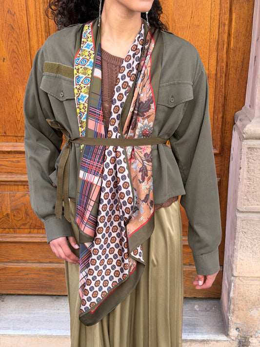 Giacca Katrine con foulard