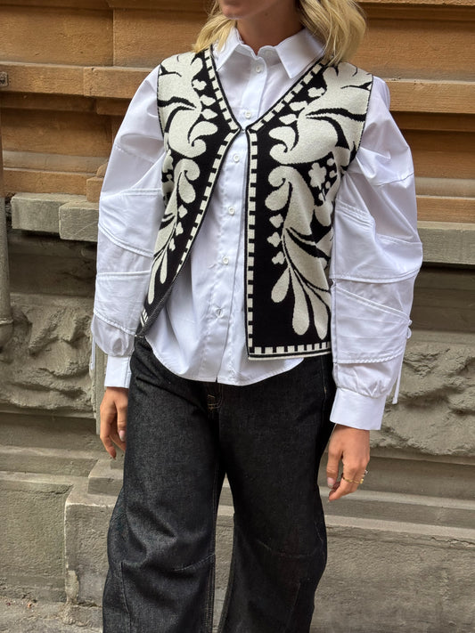 Gilet Lusi in maglia