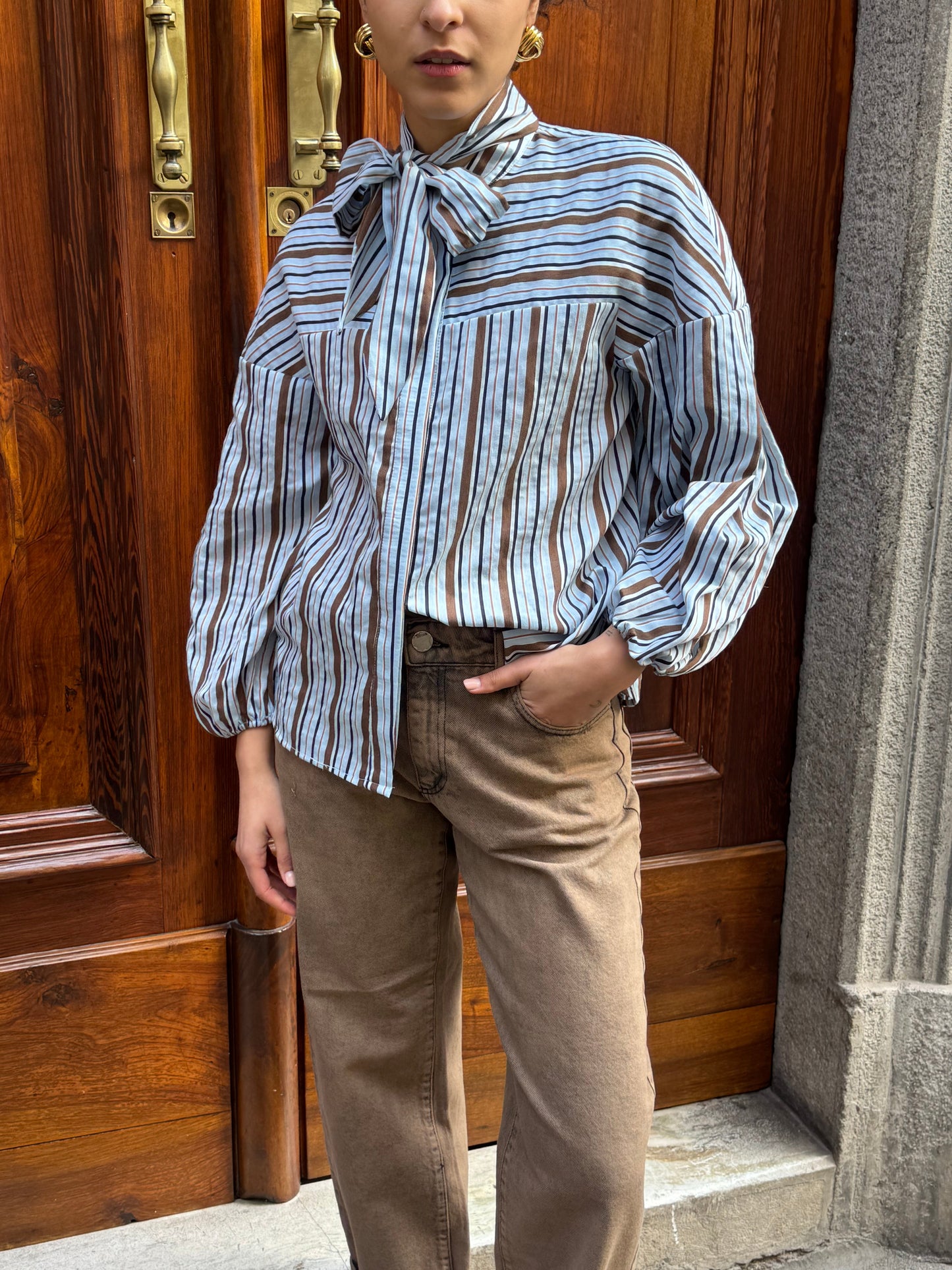 Camicia Righe | Azzurro&Terra