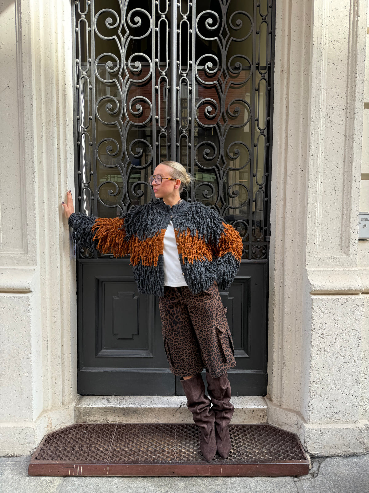 Cardigan Riccio | Ruggine&Tortora