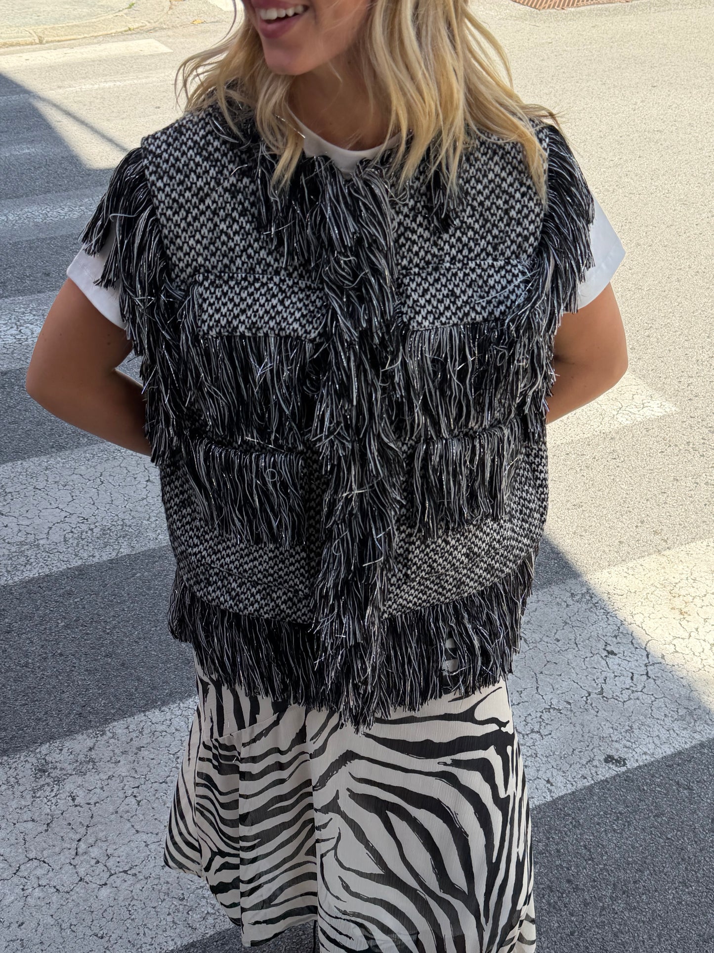 Gilet Monica Frange